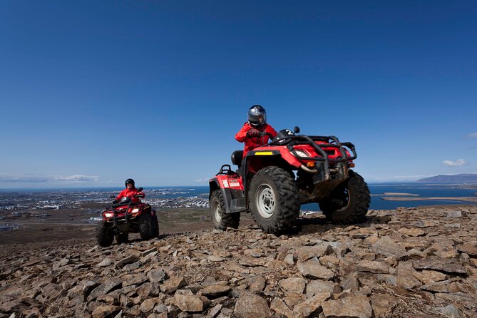 2-Hour ATV Riding Trip: Pickup from Reykjavik (2 persons per ATV) - Sharing an ATV: How the Two-Person Setup Works