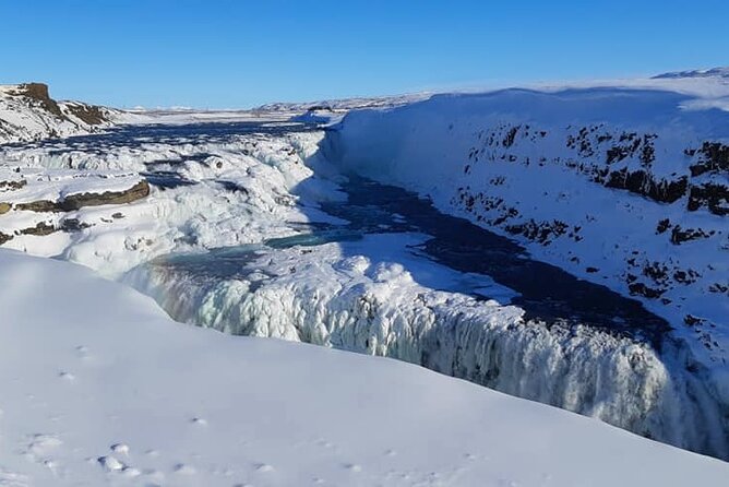 3-Day Golden Circle, South Coast & Ice Cave - Small Group Tour - Day 2: Waterfalls you can walk behind, Skógafoss view ramps, Reynisfjara black sand, and Solheimajökull edges