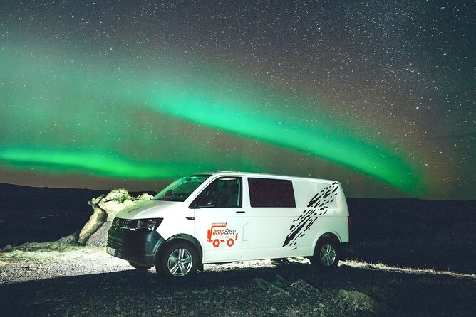 5 Days Self-Drive Tour with Pick Up - Northern Lights Adventure Camper´ Break - South Coast day: Vík, Katla Ice Cave by super jeep, and Reynisfjara