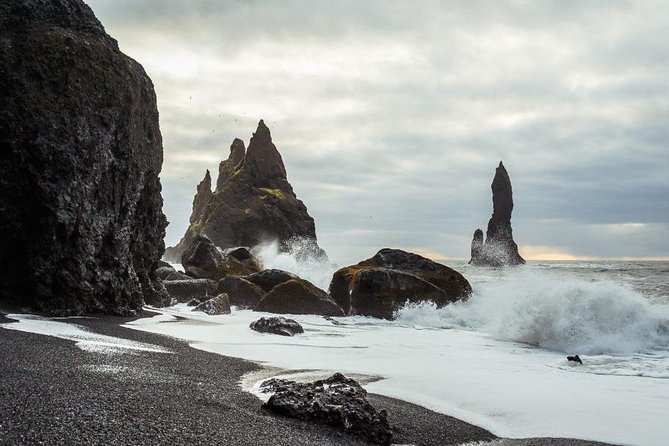 6-Day Around Iceland Small-Group Tour from Reykjavik with Accomm - Day 2: Reynisfjara black sand, Vík, and a glacier hike to Jökulsárlón