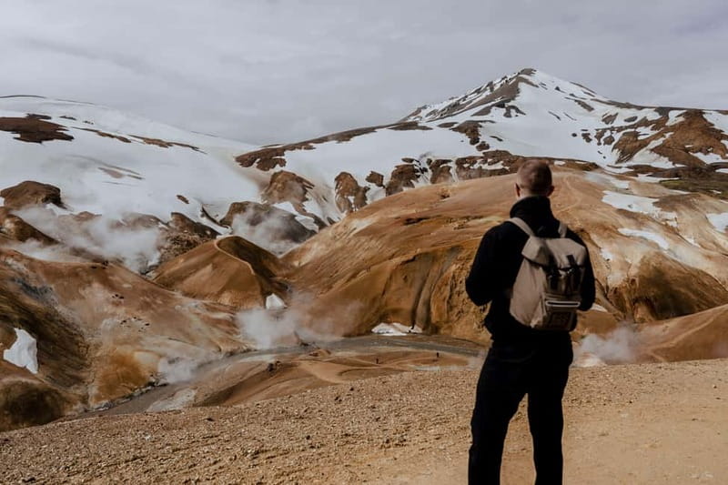 A day in Kerlingarfjöll: Highlands and hot springs - Highland Baths soaking: turning geothermal water into a real recovery