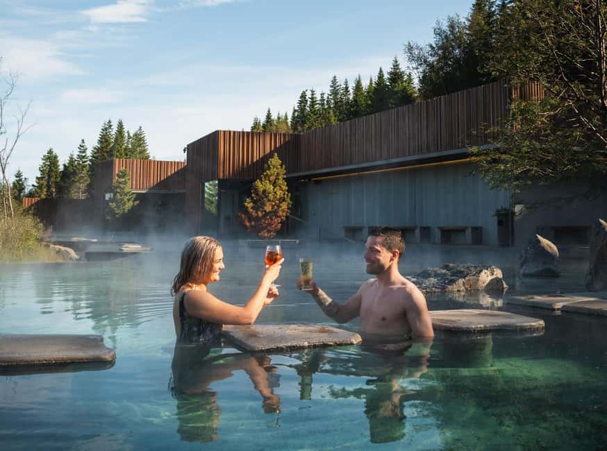 Akureyri: Admission to Forest Lagoon with Towel and Drink - Entering the lagoon: how to make your first 30 minutes easy