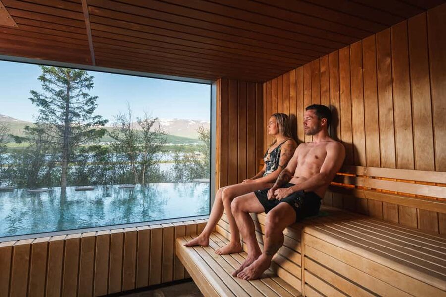 Akureyri: Admission to Forest Lagoon with Towel and Drink - The pools: two 37°C warm baths plus a cold plunge at 11°C