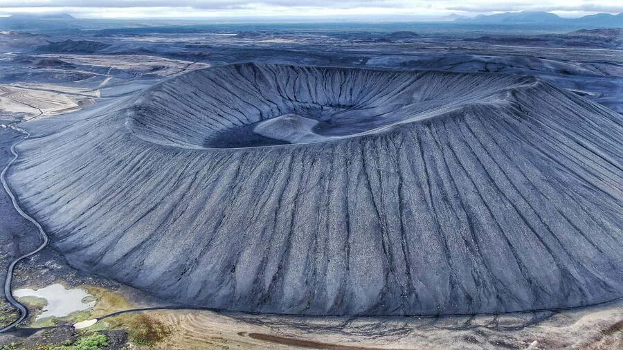 Akureyri: Dettifoss and Goðafoss Waterfalls Tour - Hverfjall Crater Hike: A Moderate Climb with Big Views