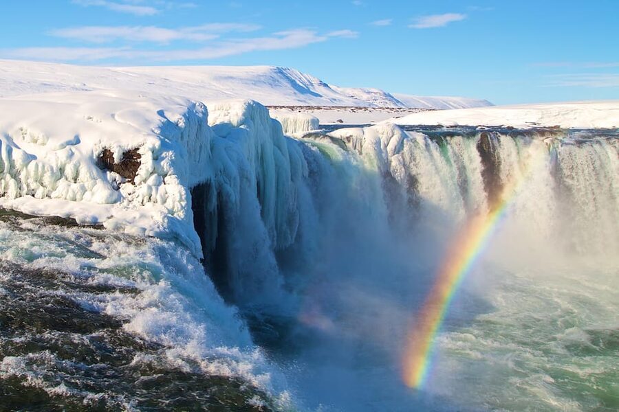 Akureyri Port: Goðafoss and the Forest Lagoon Tour - Goðafoss Waterfall: What You’ll See and How to Enjoy It