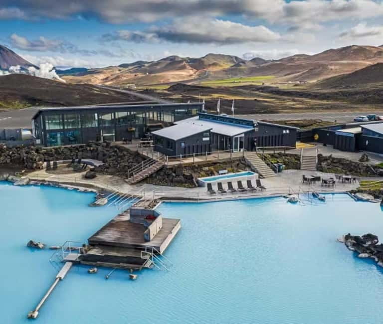 Akureyri Port: Myvatn Nature Baths & Godafoss Waterfall Tour - Getting started in Akureyri: where the bus meets you