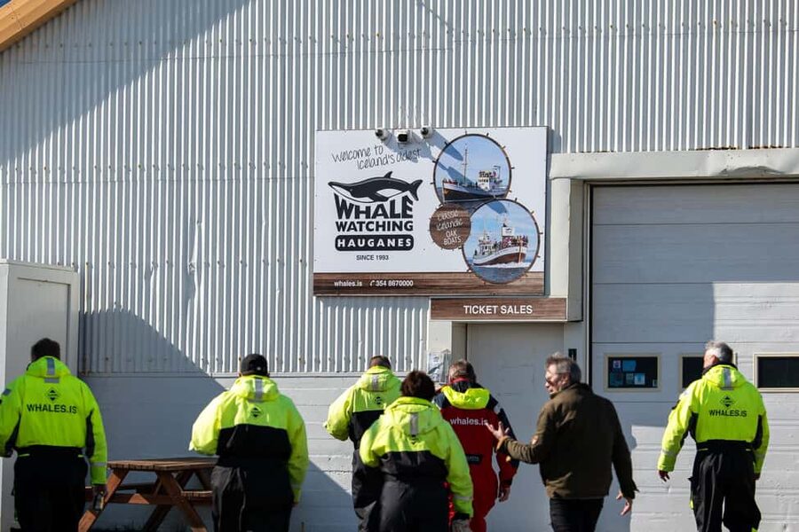 Akureyri: Whale Watching Tour with Transfer from Port - Hauganes in the middle of the day: views, facilities, and small-town extras