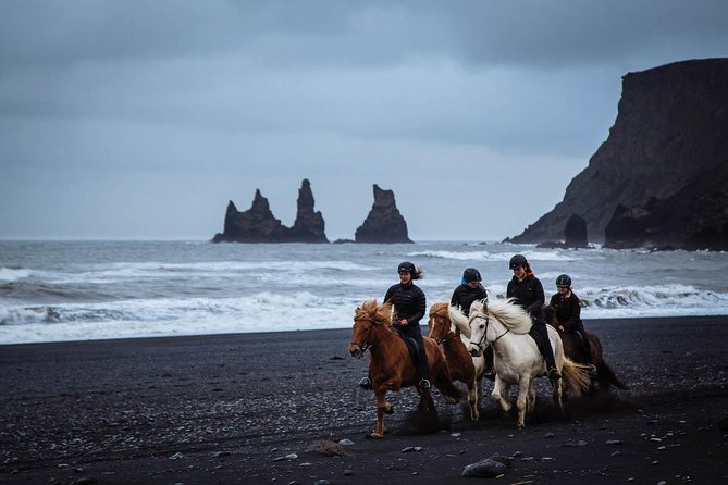 Black Sand Beach Horse Riding Tour from Vik - Your 1-hour ride: walk pace, photo stops, and what might feel faster