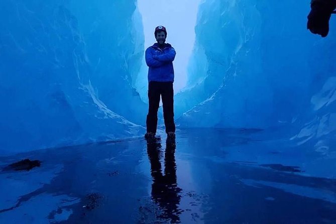 Crystal Blue Ice Cave Adventure - The Guide Makes or Breaks the Cave Walk