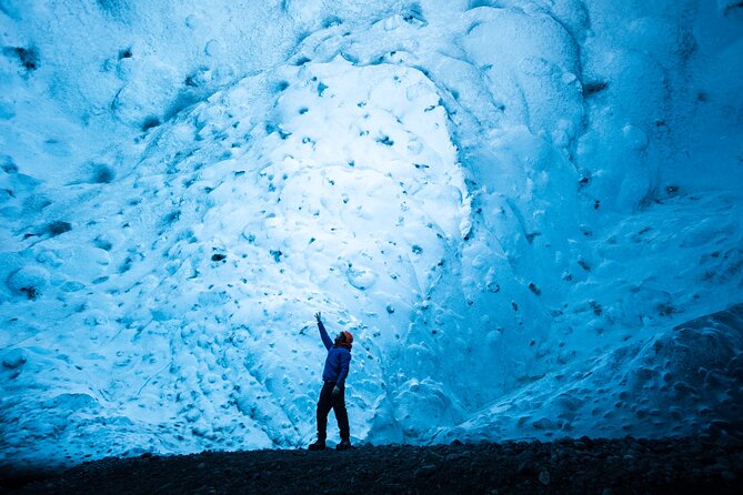 Crystal Ice Cave & Super Jeep Tour from Jökulsárlón - Inside the Ice Caves at Vatnajökull: Helmets, Crampons, and Guided Light