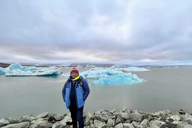 Diamond Beach & Jökulsárlón Floating Glacier Guided Day Tour - Stjórnarfoss: A Calm Waterfall Stop With a Simple Trail
