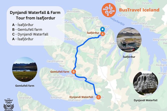 Dynjandi Waterfall & Iceland Farm Visit Tour - Getting There From Ísafjörður: Coach Comfort, Wi-Fi, and Tunnel Time