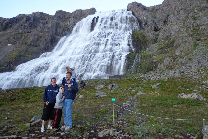 Dynjandi Waterfall in a Supertruck - Dynjandi at Fjallfoss, and why a supertruck makes sense
