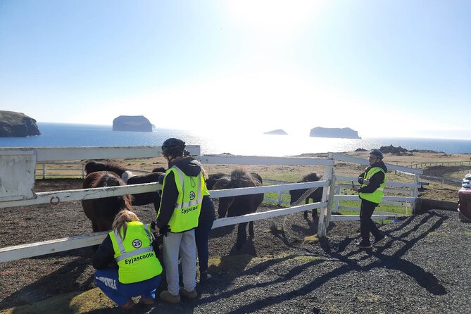 Eyjascooter volcano tour in Westman Island - Meeting at Skildingavegur 16 and getting set up fast