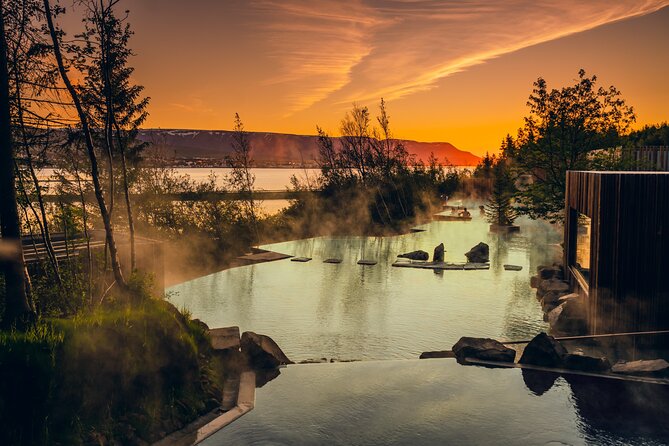 Forest Lagoon Admission Ticket with Towel and One Drink included - Two hot pools at 37°C: where to soak and how to spread out