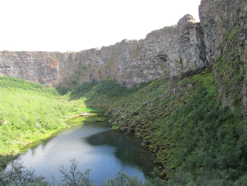 From Akureyri: Diamond Circle Tour with Waterfalls - Route overview: Godafoss, Asbyrgi, Dettifoss, Lake Mývatn, and geothermal stops