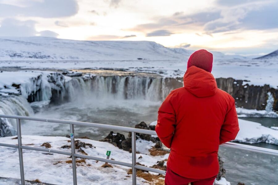 From Akureyri: Goðafoss Waterfall Winter Tour - Getting There From Akureyri: Pickup, Ride Time, and Minibus Comfort