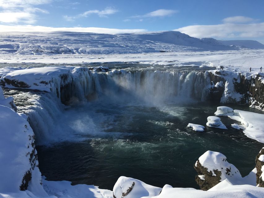 From Akureyri: Lake Myvatn and Godafoss Guided Tour - Pickup, small-group pace, and what 7 hours really means