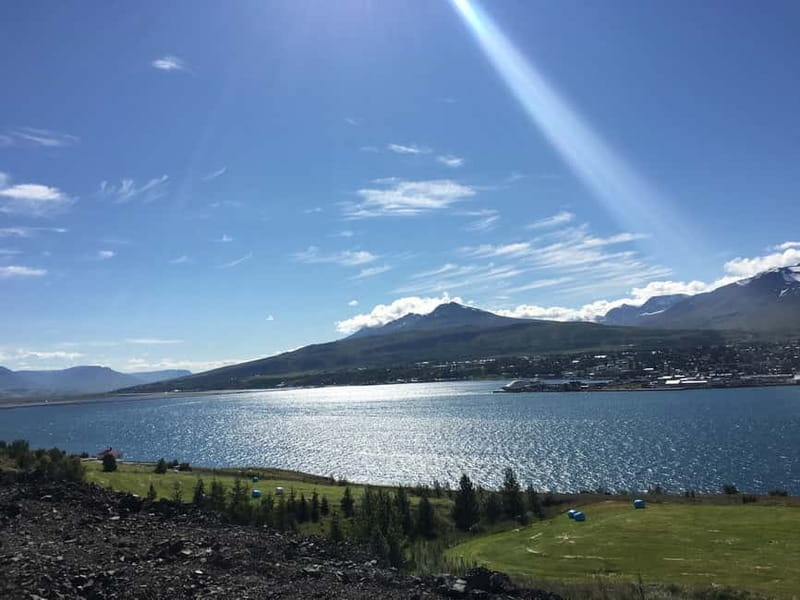 From Akureyri Port: Diamond Circle Guided Day Trip w/ Lunch - Ásbyrgi Canyon: the horse-shoe-shaped valley with vertical cliffs