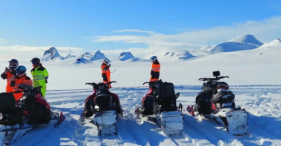 From Geysir: Snowmobile Adventure on Langjökull Glacier - The Super Jeep climb to the glacier base camp (and why it matters)