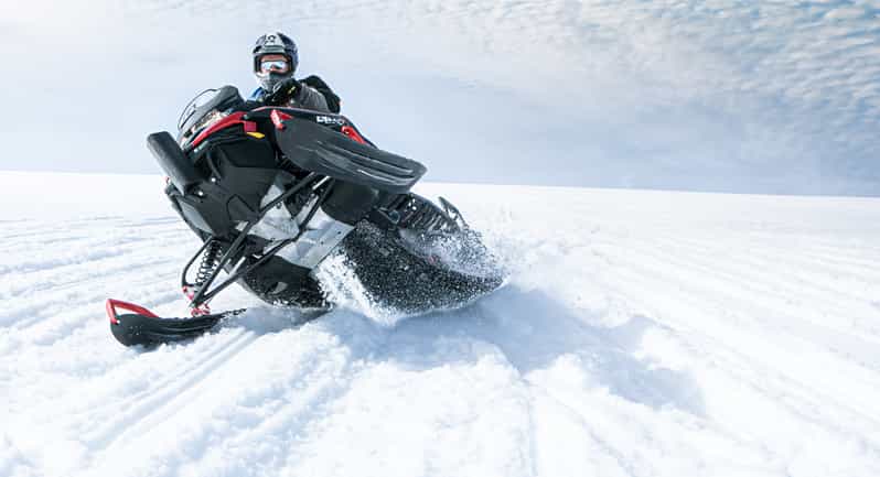 From Geysir: Snowmobiling & Ice Cave on Langjökull Glacier - The Snowmobile Briefing on the Glacier: Fast Confidence Over Guesswork