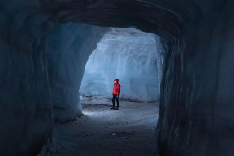 From Húsafell: Into the Glacier Ice Cave Adventure - The 8x8 monster truck ride: the part everyone talks about