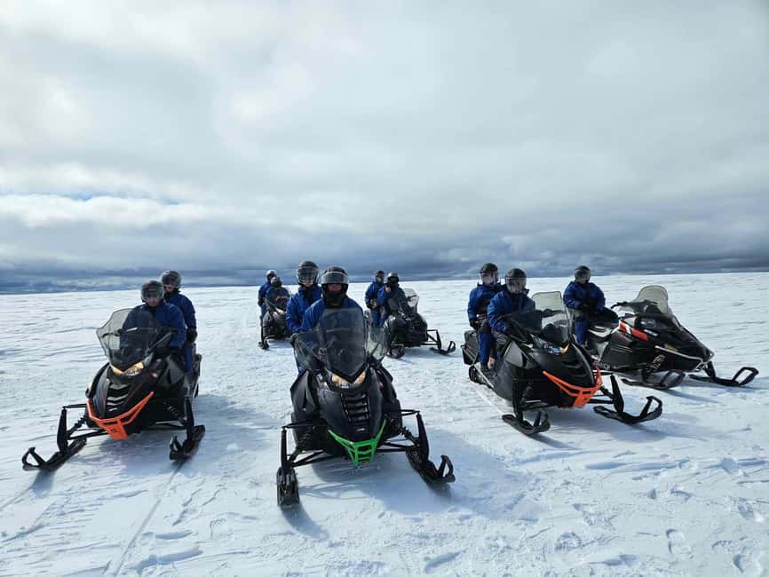 From Husafell: Langjokull Glacier Snowmobile Tour - Safety briefing and snowmobile basics: how you get confident without feeling rushed