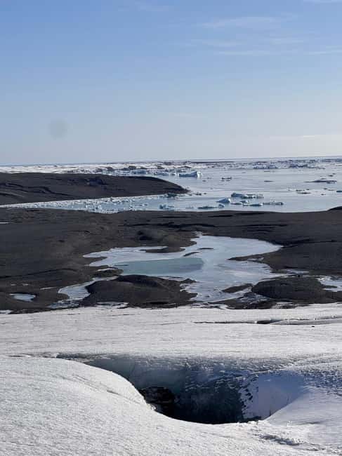 From Jökulsárlón: Vatnajökull Easy Level Glacier Hike - Safety and Comfort: Harness, Helmet, Ice Axe, and Your Real Job