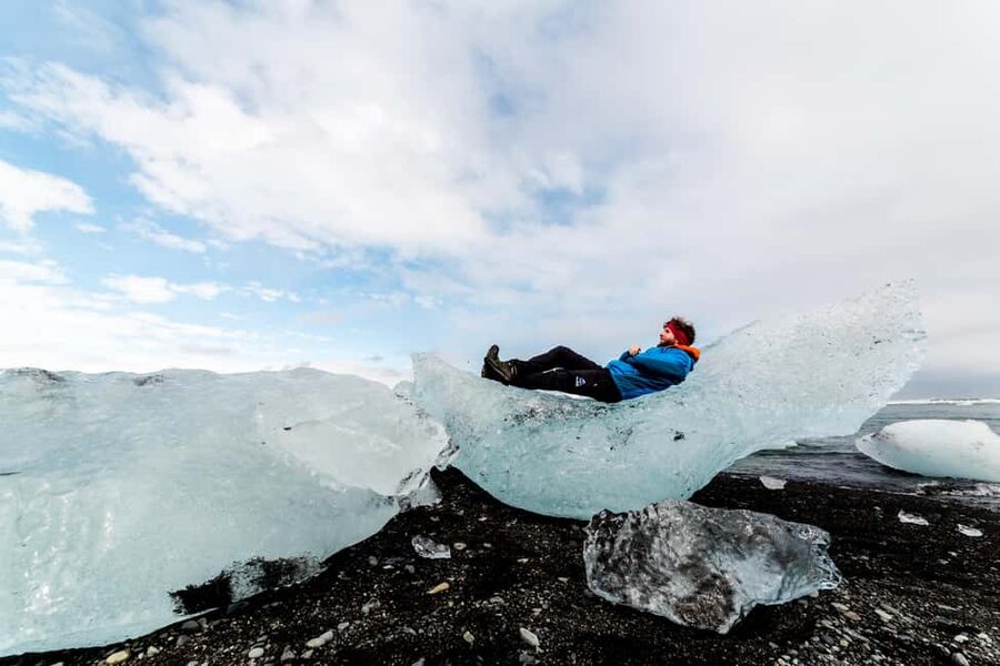 From Reykjavík: 2-Day South Coast Adventure - Skógarfoss: stairs for a closer, more dramatic view