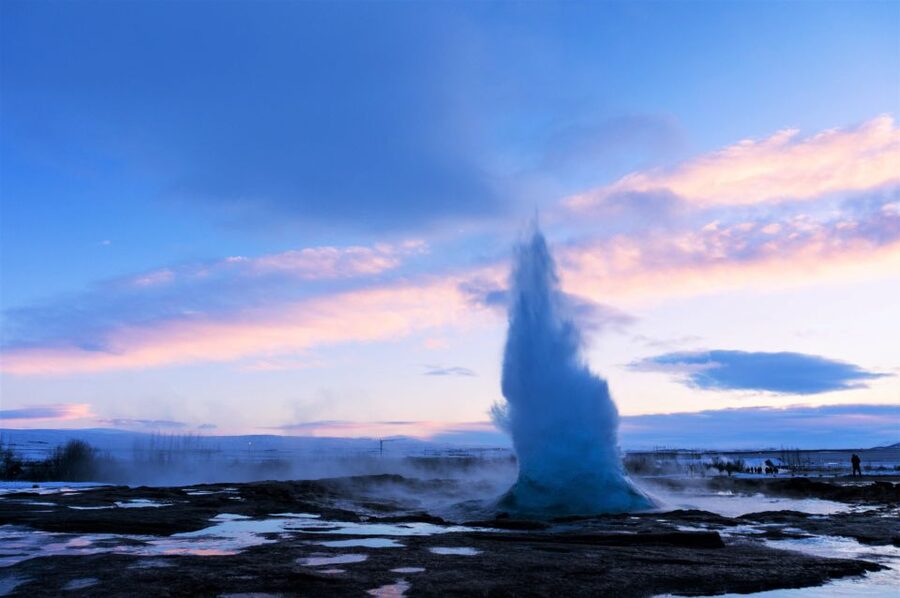 From Reykjavik: Best of Golden Circle Afternoon Tour - Gullfoss Waterfall: Golden Falls, Full Spray, and Big Photo Energy