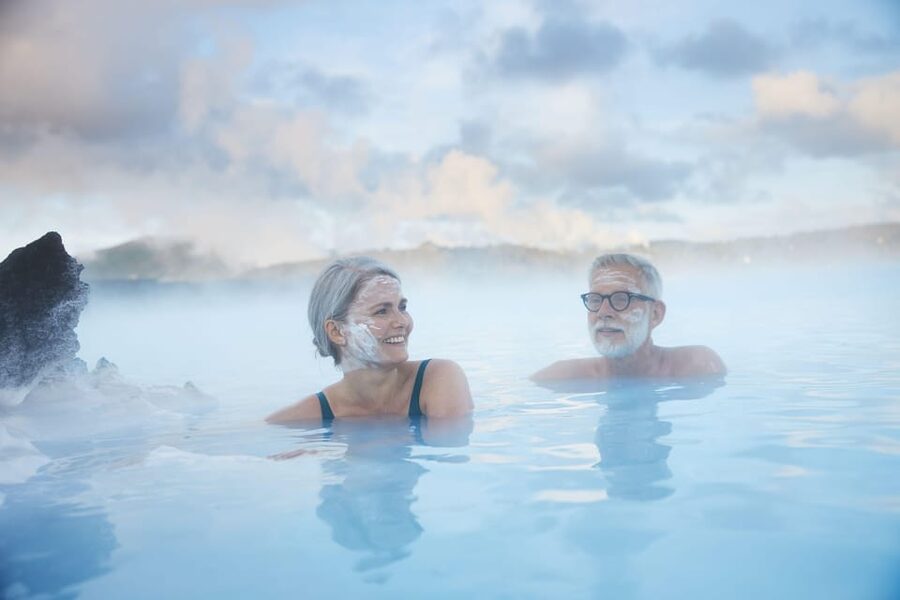From Reykjavík: Blue Lagoon Premium Admission with Transfer - Swim-Up Bar Drink: Easy Treat, No Added Mission