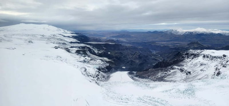From Reykjavik: Fire And Ice Helicopter Tour with 2 Landings - Fire and Ice in the air, with two chances to step onto the ground