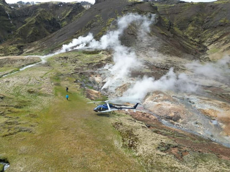 From Reykjavik: Fire And Ice Helicopter Tour with 2 Landings - Þórisjökull glacier landing: walking on ice instead of just looking at it