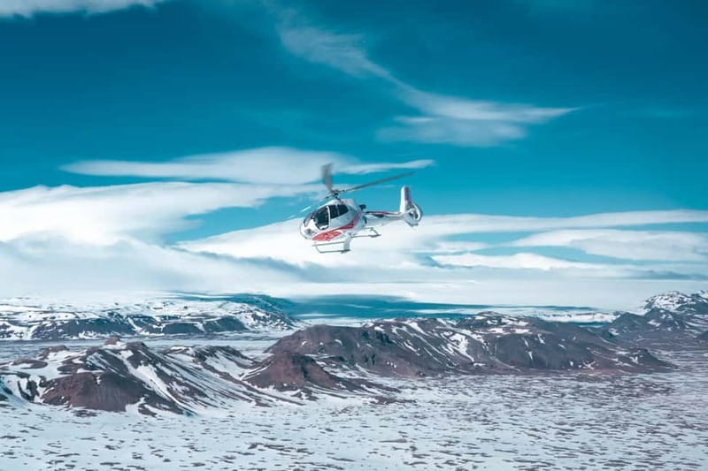 From Reykjavik: Fire And Ice Helicopter Tour with 2 Landings - Þingvellir National Park and the Golden Circle, seen from above