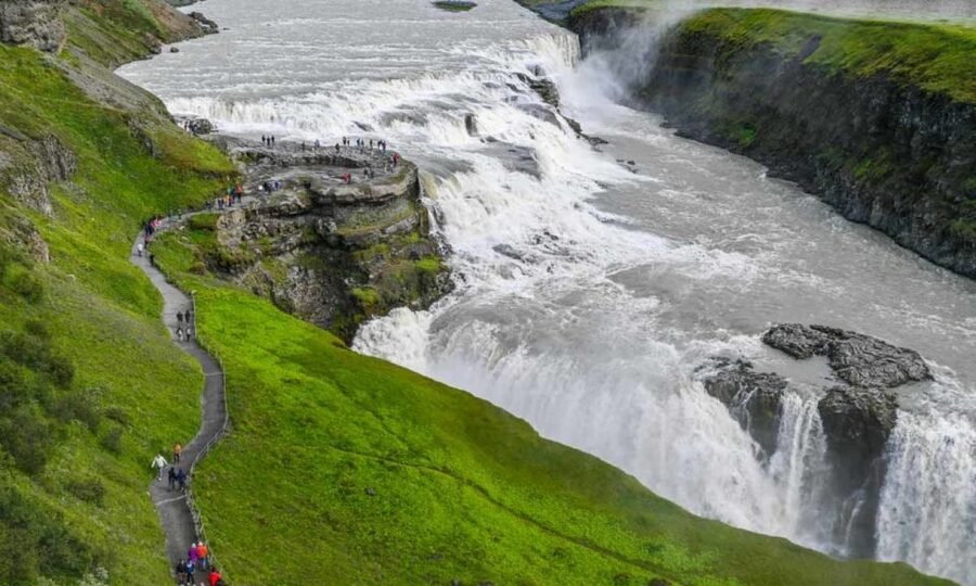From Reykjavík: Full-day Golden Circle & Horse Riding Tour - From Reykjavik pickup to Laxnes Horse Farm: the day starts on the slow side
