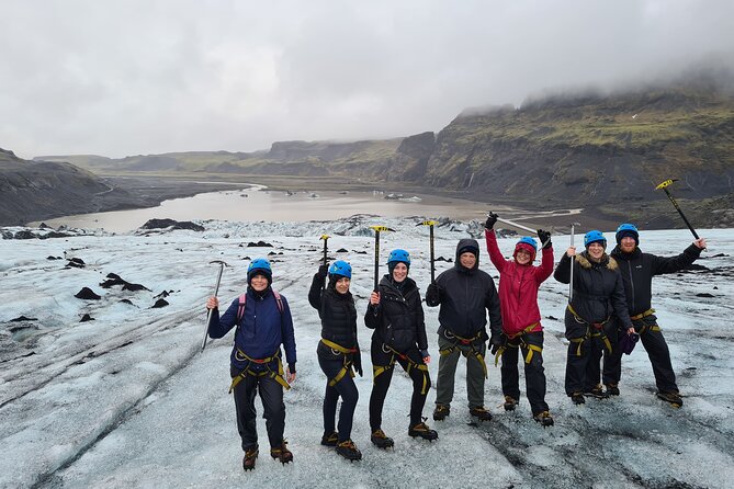 From Reykjavik: Glacier Hike, South Coast and Waterfalls Day Trip - Reynisfjara black sand: basalt columns and rock formations that look unreal