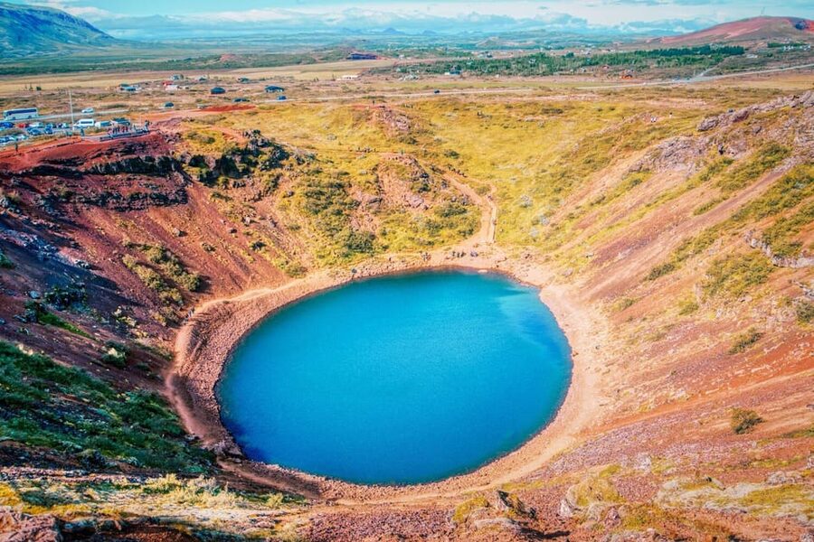 From Reykjavik: Golden Circle & Kerið Full-Day Tour - Geysir hot springs: mud pots, and watching Strokkur erupt