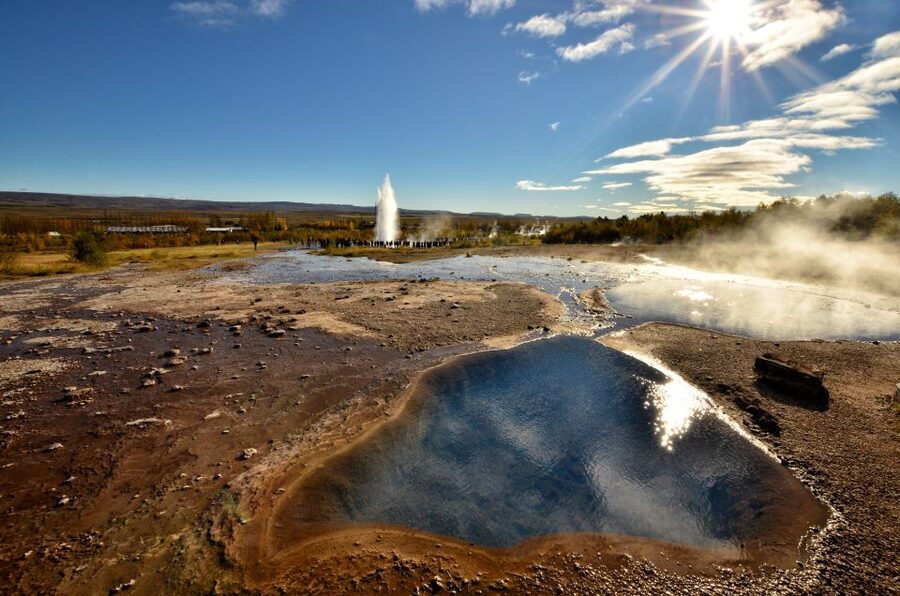 From Reykjavik: Golden Circle & Secret Lagoon Guided Tour - Thingvellir National Park, where you can actually see the plates move