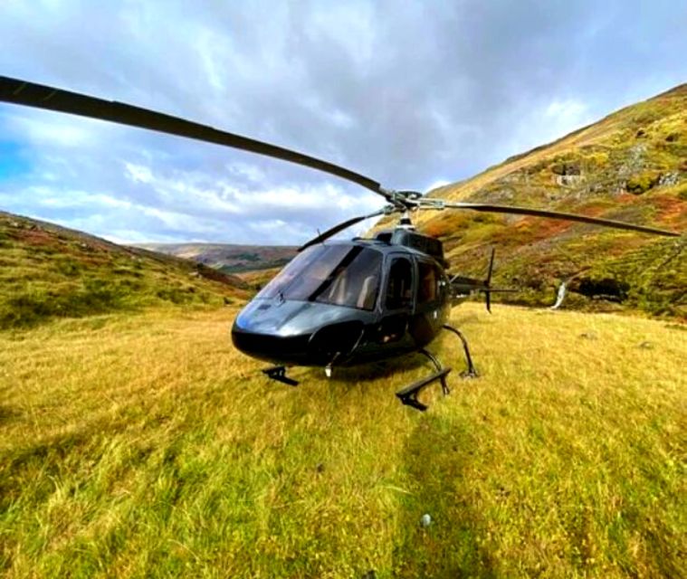 From Reykjavik: Helicopter Tour to Hengill with Landing - Hellisheiði Plateau Views: Lava Fields and Basalt Mountains From Above