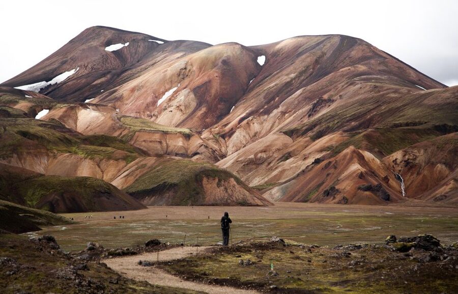 From Reykjavík: Landmannalaugar Day Hike - The natural hot spring soak: warm and cold mixing, plus what to bring
