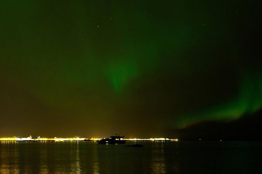 From Reykjavik: New Years Fireworks by Boat - Northern Lights Bonus: Why Clear Skies Change Everything