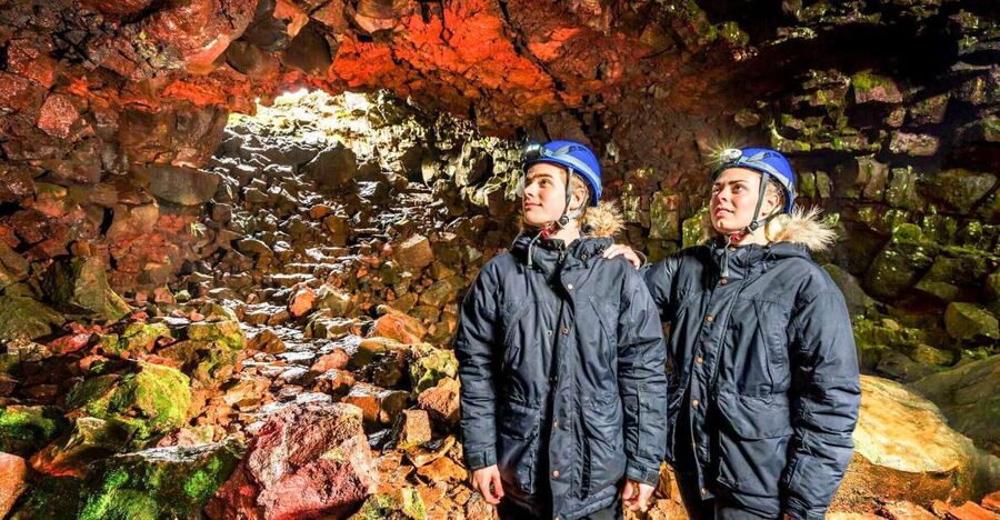 From Reykjavik: Raufarhólshellir Lava Tunnel by Bus - The guided hour underground: what actually happens in the cave