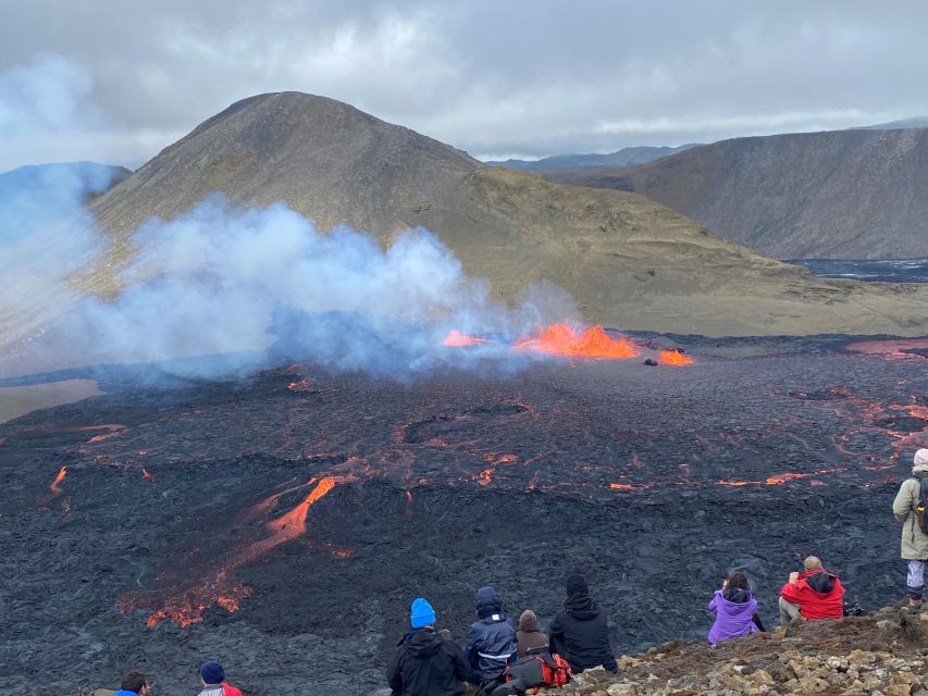From Reykjavik: Reykjanes Geopark Tour and Sky Lagoon Visit - The hike to the newly formed lava field, plus 2021 to 2023 eruptions