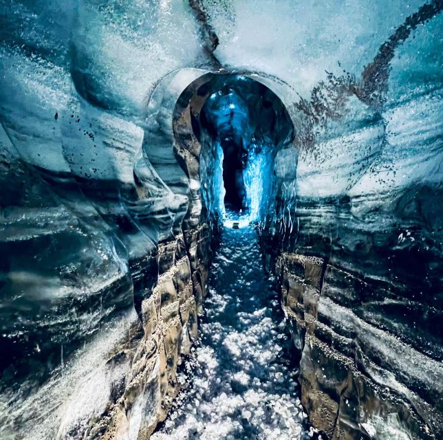 From Vik: Katla Ice Cave Small-Group Tour - Meeting behind IceWear Mall in Vík, then getting geared up