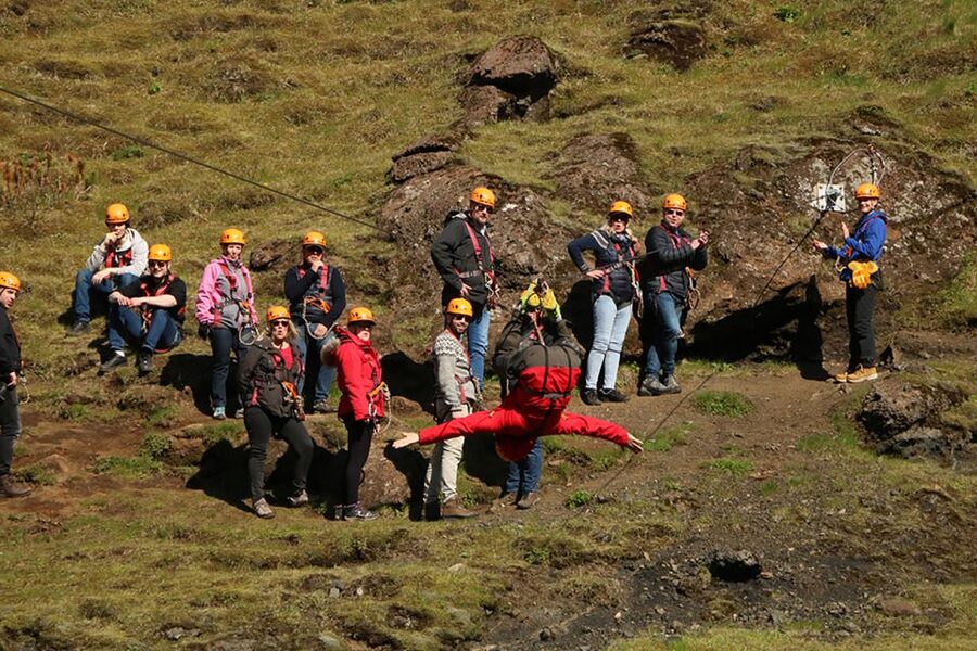 From Vík: Zipline and Hiking Adventure Tour - The Leap of Faith river crossing: where nerves meet scenery