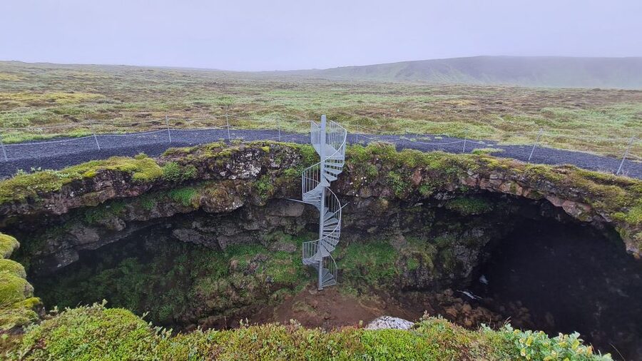 Geological Lava Tunnel Adventure - Arnarker Cave - The volcanology lesson: what a guide actually does for you underground