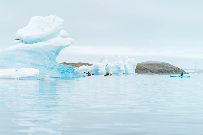 Glacier Lagoon Kayaking - The guide experience and language support in English