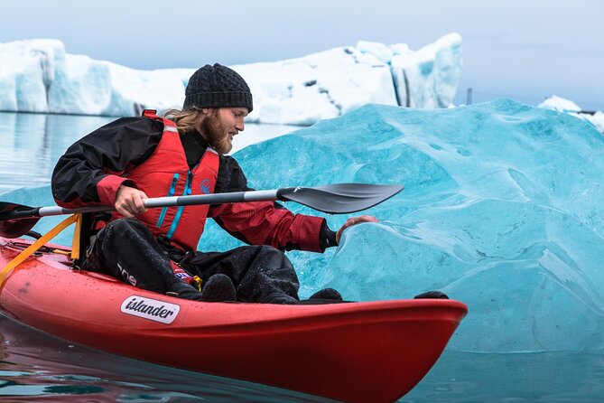 Glacier Lagoon Kayaking - Meeting Iceguide at the Jökulsárlón area near Hofn