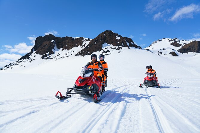 Glacier Snowmobiling and Natural Ice Cave Tour from Reykjavik - From Reykjavik Pickup to Skjol Campground, your day starts moving fast