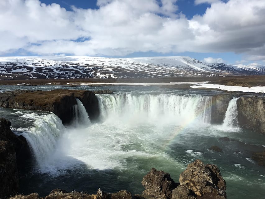 Godafoss Waterfall Short Day Tour from Akureyri Port - Eyjafjord photo stop: small, but worth the pause